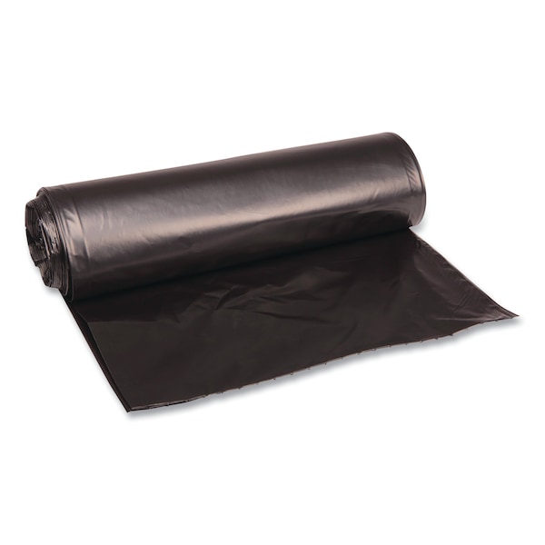 Boardwalk 33 gal Trash Bags, 39 in x 33 in, Super Extra Heavy-Duty, 1.6 Mil, Black, 100 PK BWK 520 - main